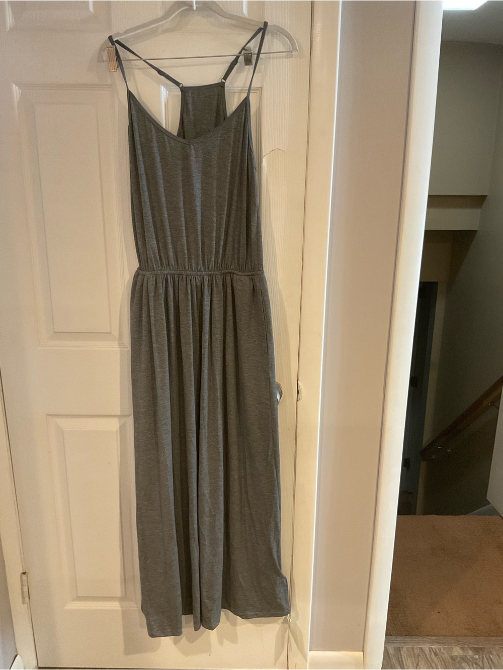 HALARA Strappy Maxi Dress with pockets